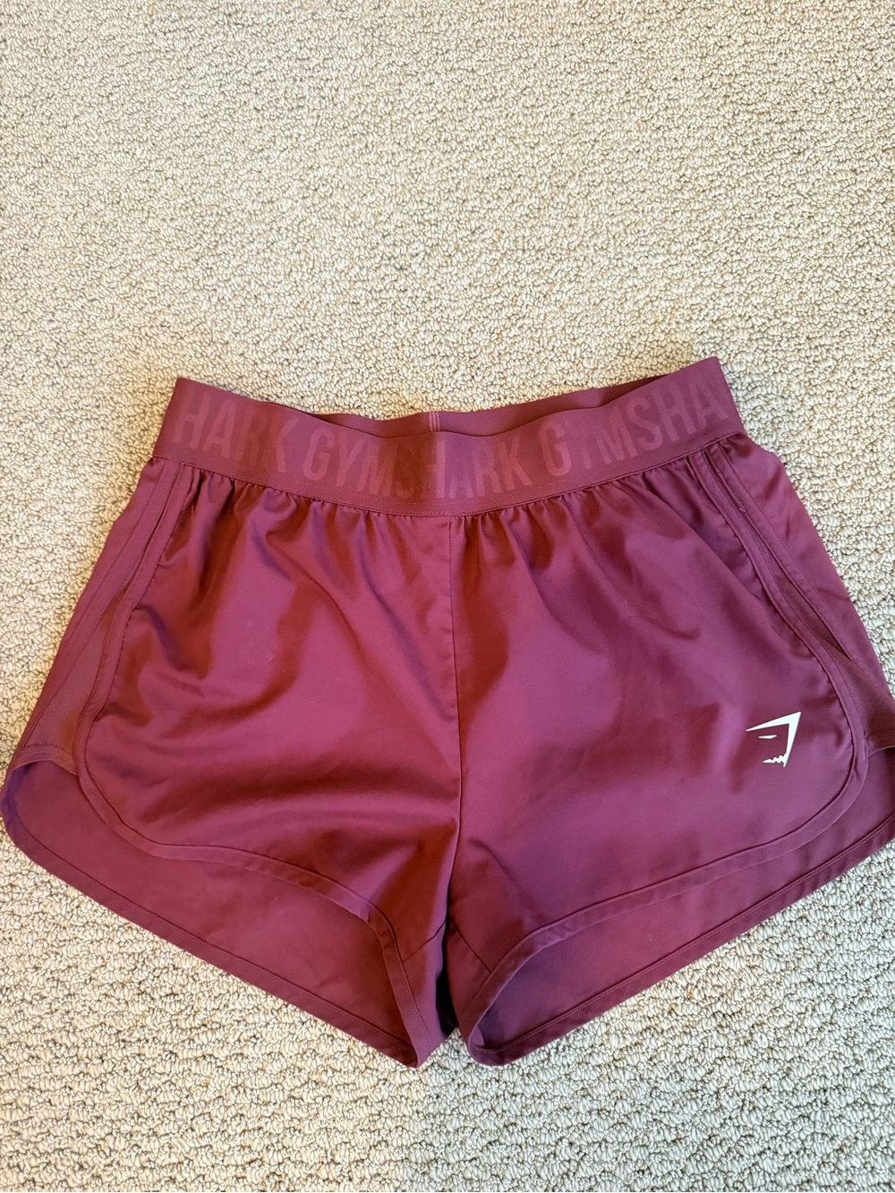 Gymshark Women's Maroon Performance Shorts